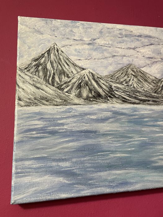 Obraz akrylowy ręcznie malowany