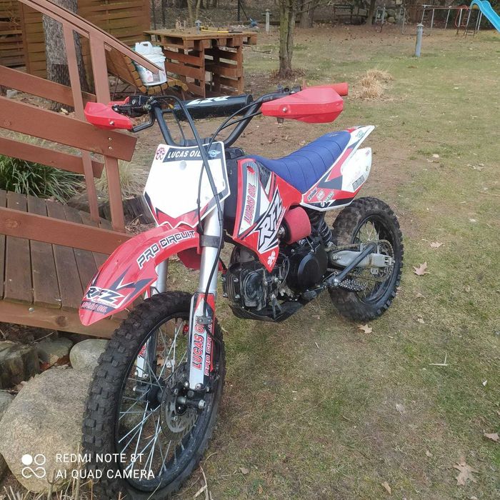Cross RFZ 125,  koła 17/14 + 14/12