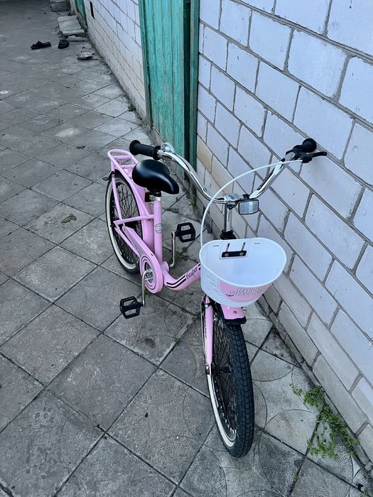 Дитячий велосипед SIGMA CASPER-16" рожевий двоколісний