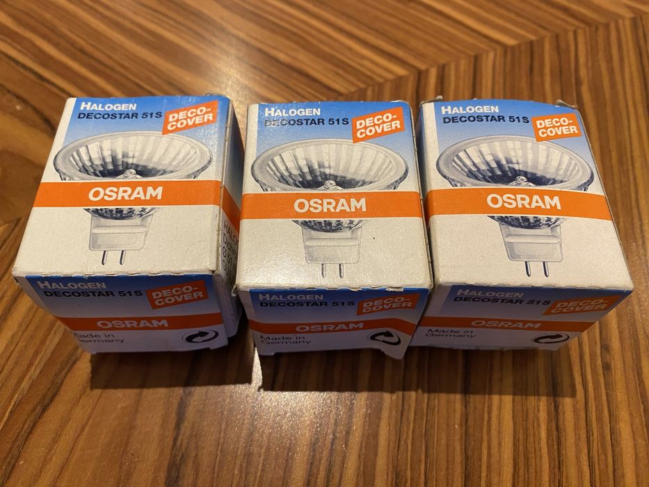 Żarówka halogenowa Osram DECOSTAR 51S 50W 12V 10° GU5.3 x 3 szt