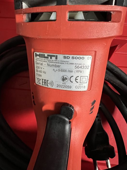 Мережевий шуруповерт по гіпсокартону Hilti SD 5000
