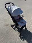 Wózek spacerowy Cybex Eezy S+2 szary pomarańczowy unisex samolotowy