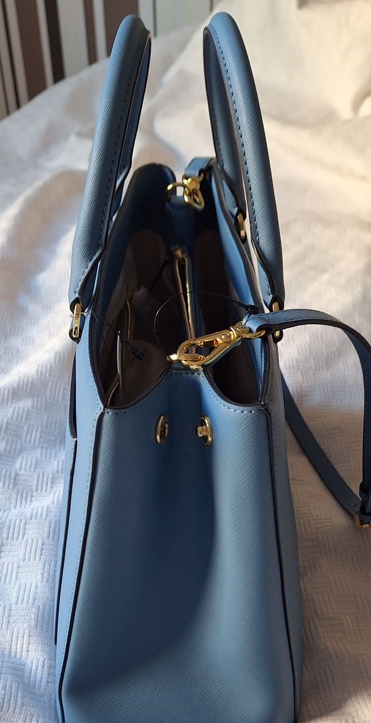 Ralph Lauren elegancka torebka skóra