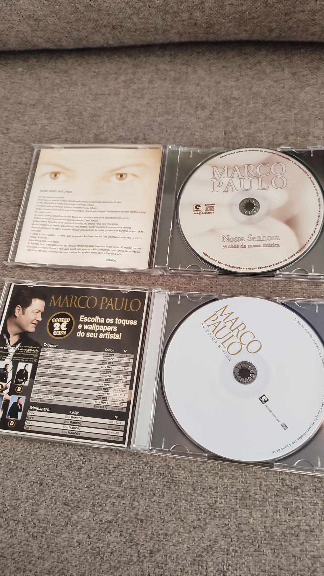 Marco Paulo - Lote 2xCds