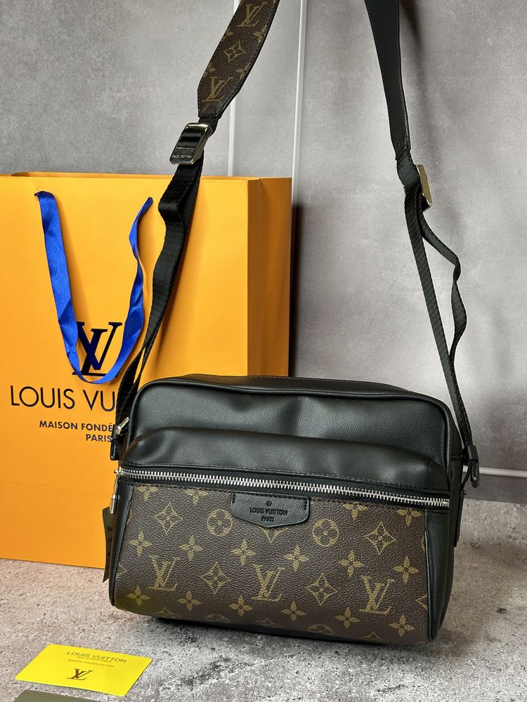 Чоловіча сумка Louis Vuitton месенджер LV ЯКІСТЬ!!!