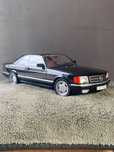 Модель Mercedes w126 sec 1/18