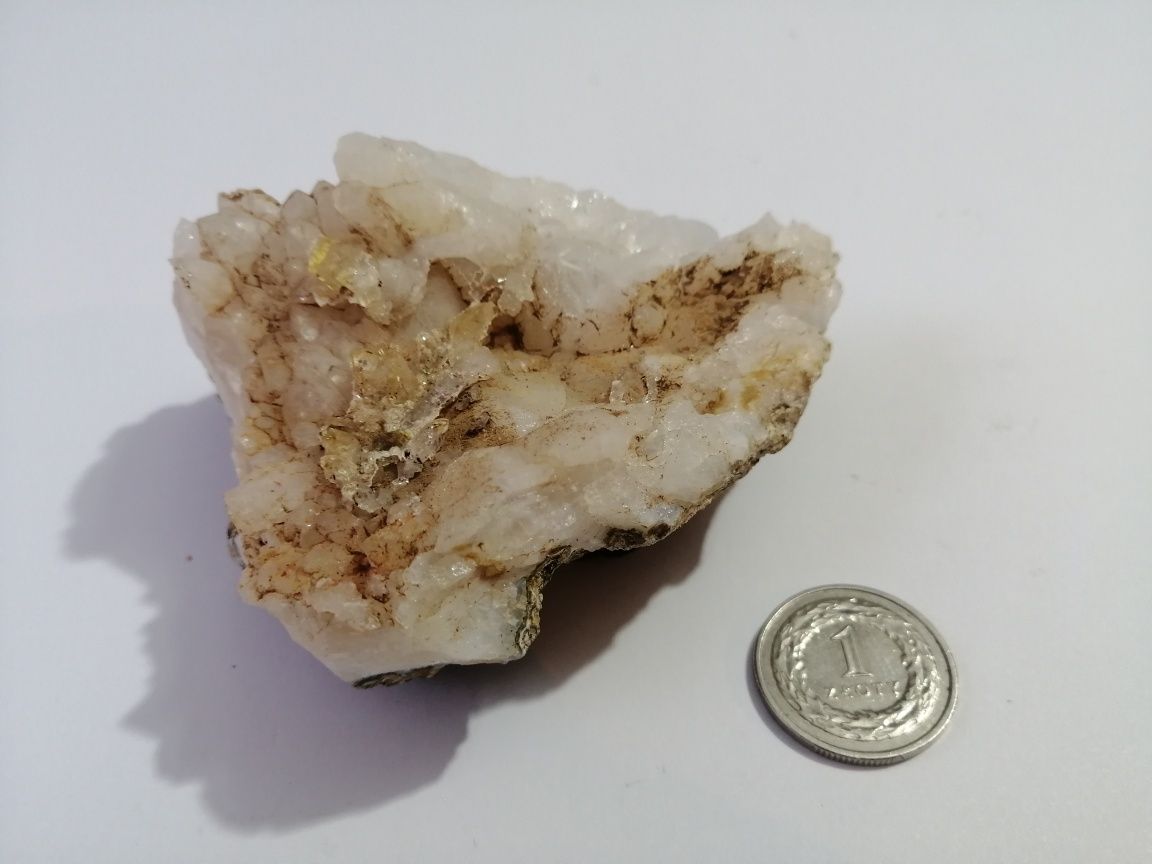 Naturalny kamień Kwarc w formie krystalicznych brył nr 3