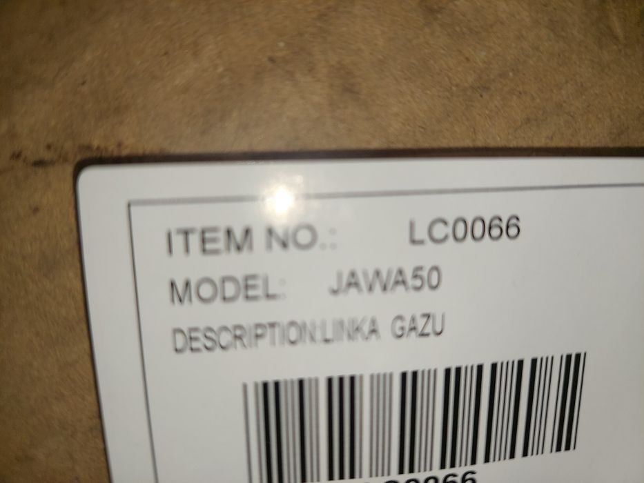 Nowa linka gazu gaznika jawa 50 mustang kaczka pancerka.