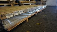 Blacha ryflowana aluminiowa, aluminium 1,5x1000x3000 gat. 1050 H244