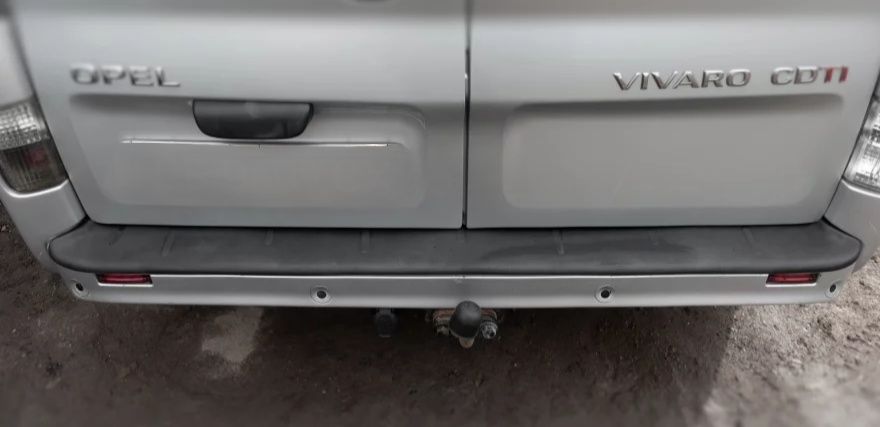 Vivaro /trafic накладка на задний бампер. Abs пластик. Фірма Cappa