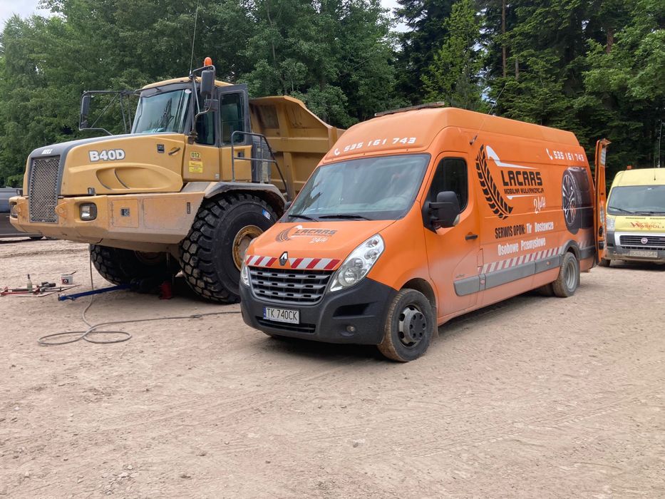 Mobilna wulkanizacja pomoc 24h osobowe, TIR, ciężarowe