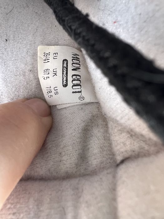 Чоботи Moonboot чорні