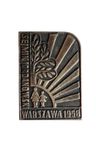 PRL: Odznaka Sejmik Jordanowski Warszawa 1958. Grawer Panasiuk
