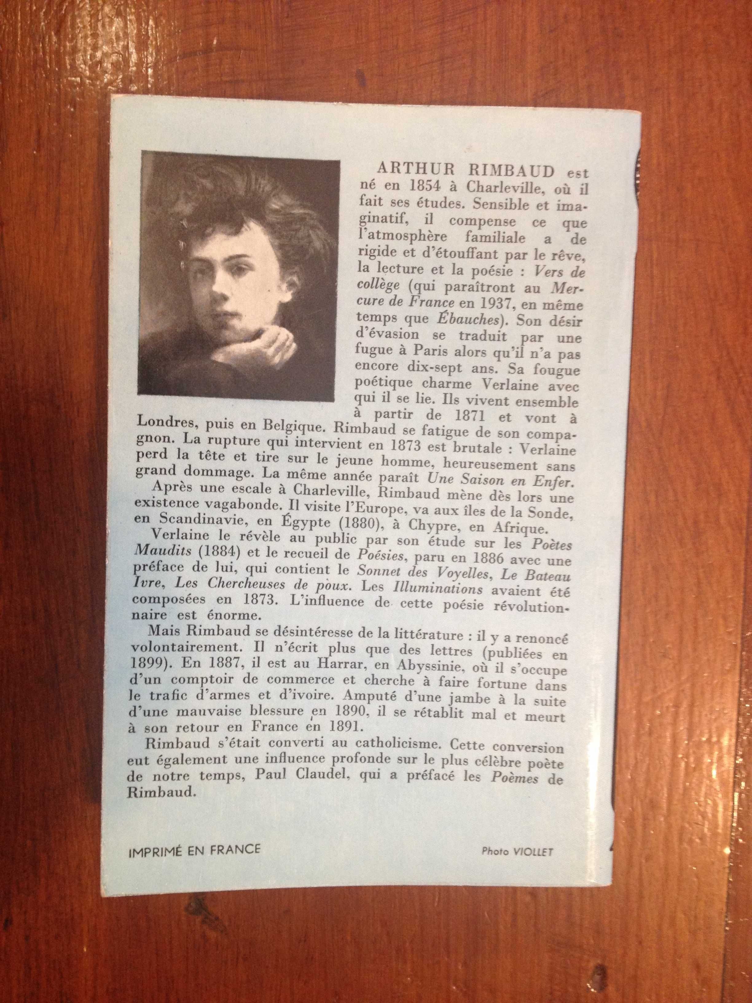 Rimbaud - Poèmes
