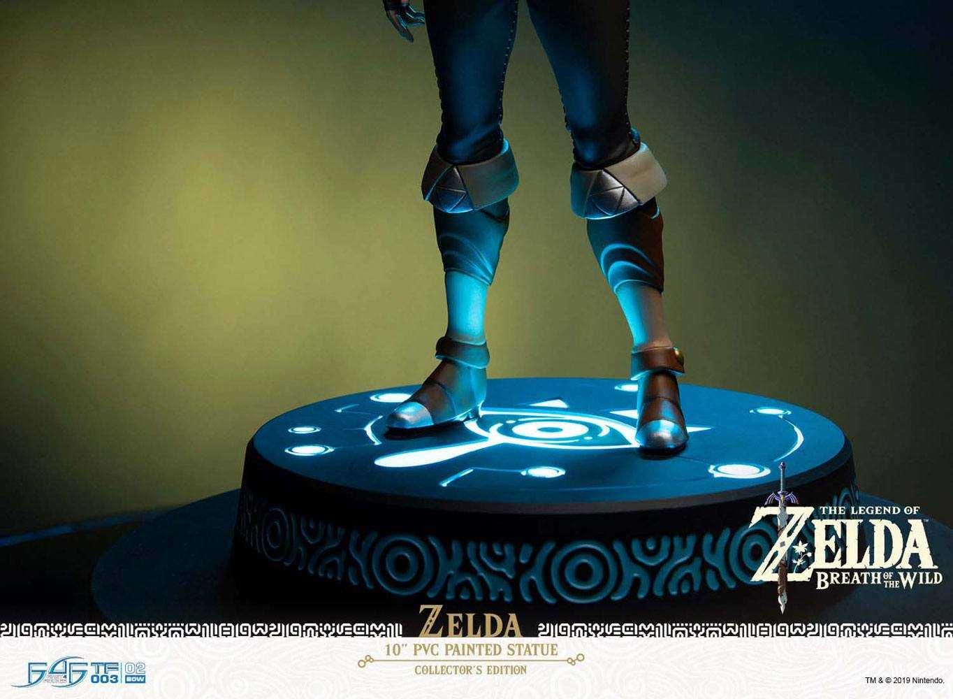 Legend of Zelda Breath of the Wild: Zelda -Estátua-Collector's Edition