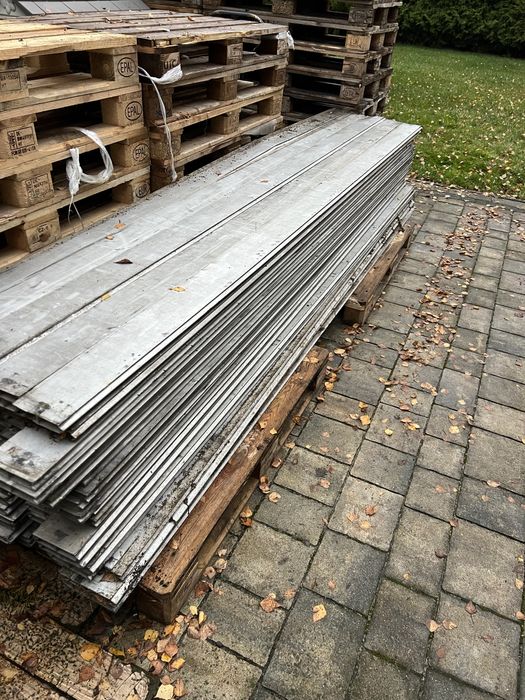 Deski aluminiowe burtowe naczepa firanka