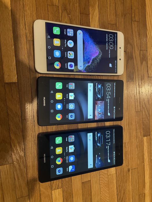 Zestaw 3 szt telefony Huawei P9 lite, ALE-L21