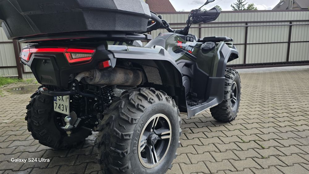Loncin Xwolf 700L gwarancja, jak nowy, superstan, na fakturę T3b
