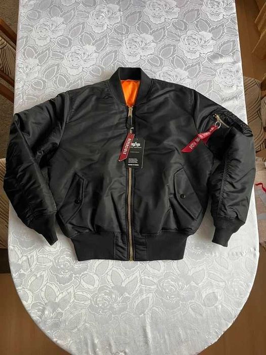 Kurtka męska bomberka Alpha Industries MA-1 dwustronna reversible L