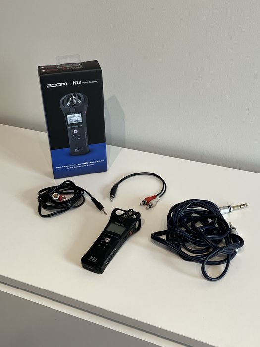 Zoom H1n Handy Recorder – rejestrator dźwięku + zestaw kabli gratis