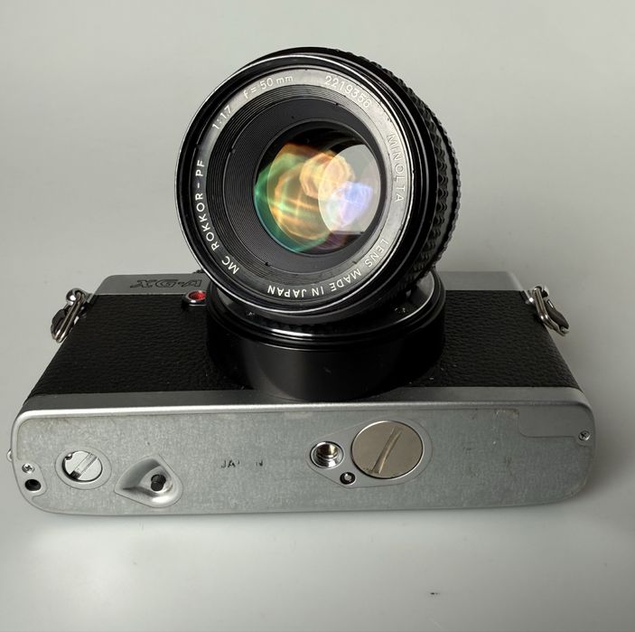 Плівкова Minolta Xg-A з обʼєктивом Minolta Mc Rokkor-Pf 50/1.7 md