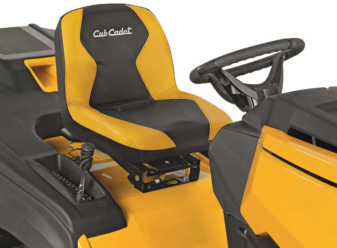 Traktorek kosiarka CubCadet XT2QR106+spych+łańcuchy+noże+olej Łódź