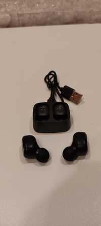 Słuchawki bezprzewodowe TWS douszne NOWE sterowanie dotykowe