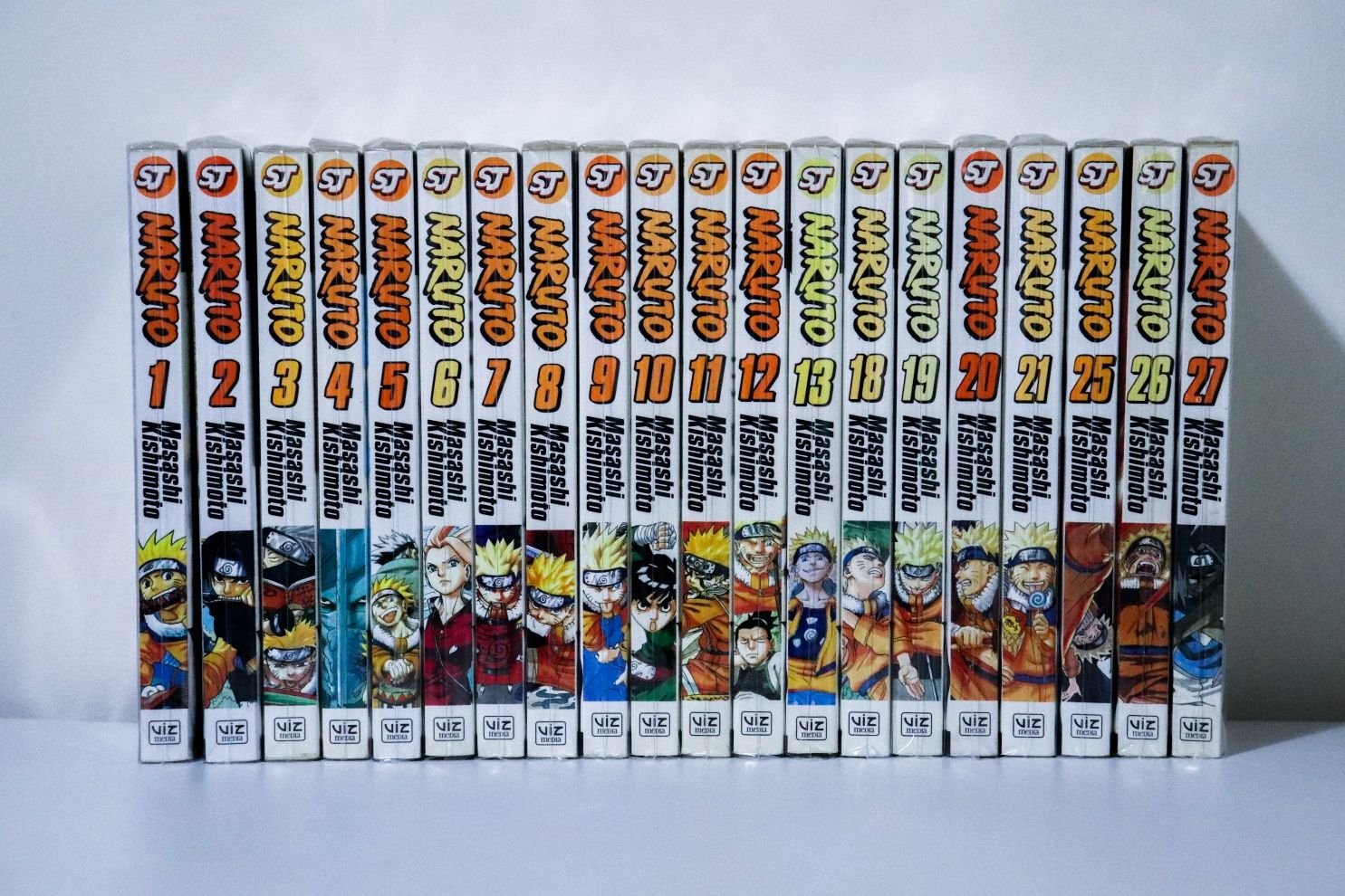 Mangá Naturo Clássico E Shippuden