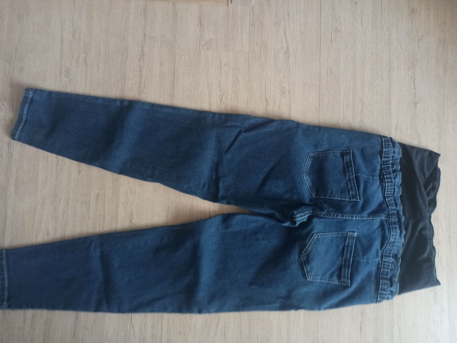 Ubrania ciążowe Bonprix jeansy szorty legginsy spódniczka M 38 zestaw