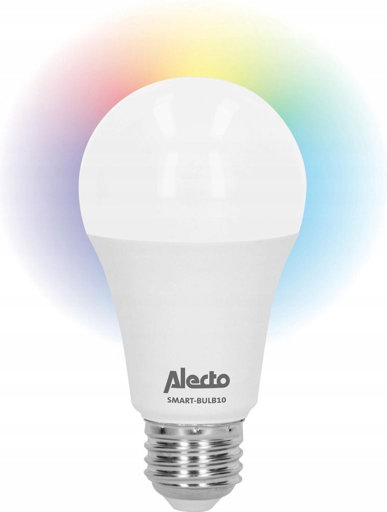 Żarówka LED RGB + Biały Smart Wifi APP E27 6W Alecto 600lm Alexa