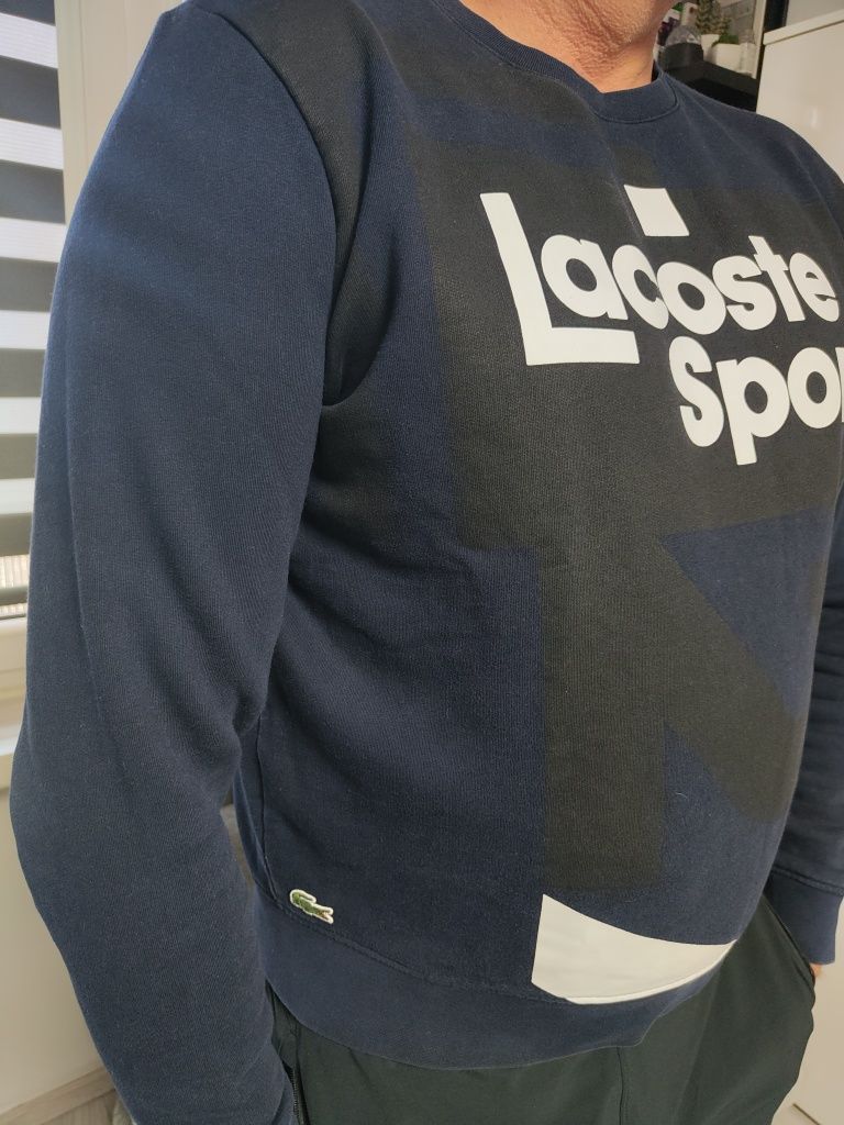 Super bluza Lacoste Sport rozm L/XL jak nowa