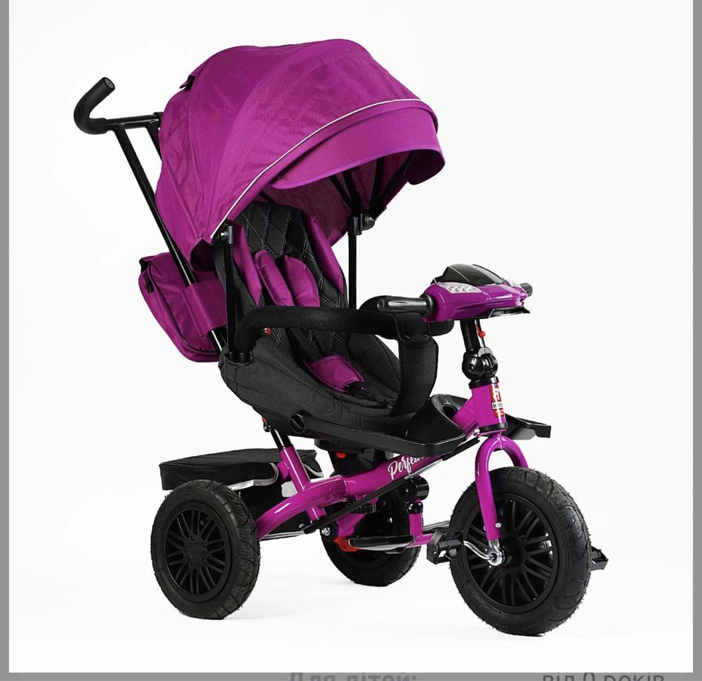 Велосипед 3-х кол. BestTrike "Perfetto" фара музична, USB, Bluetooth.