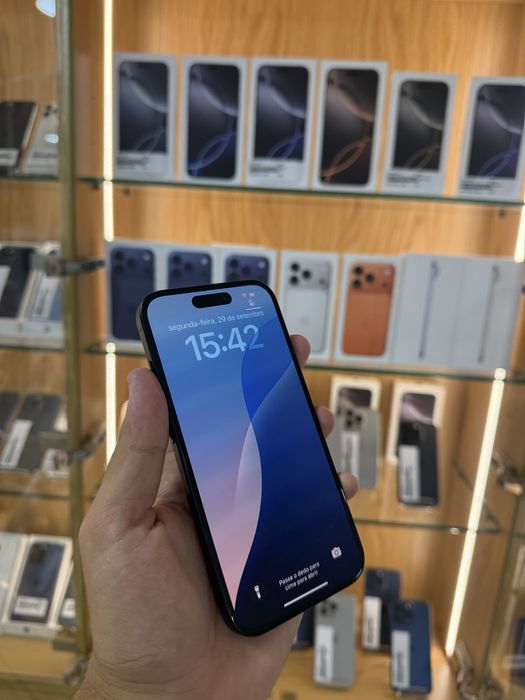IPHONE 15 256GB BLACK SEMI NOVO