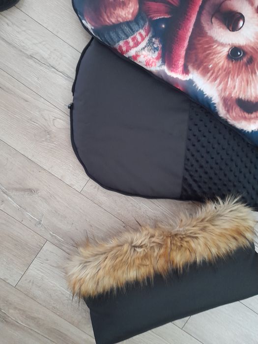 Śpiworek i Mufka wodoodporny materiał