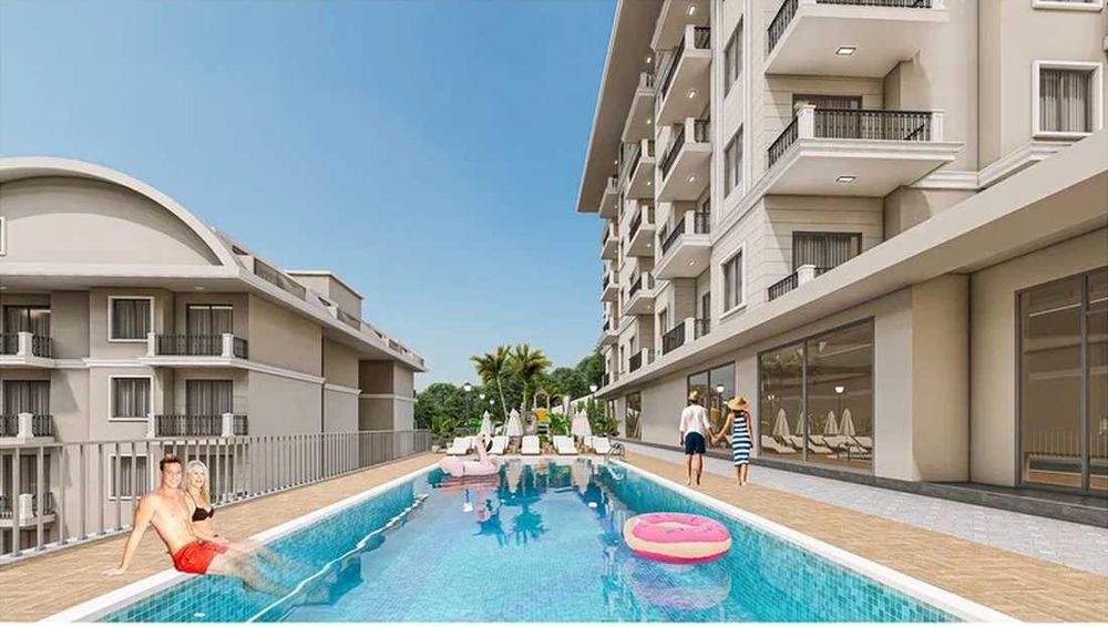 Квартиры в ЖК с инфраструктурой в районе Конаклы/Аланья/Турция