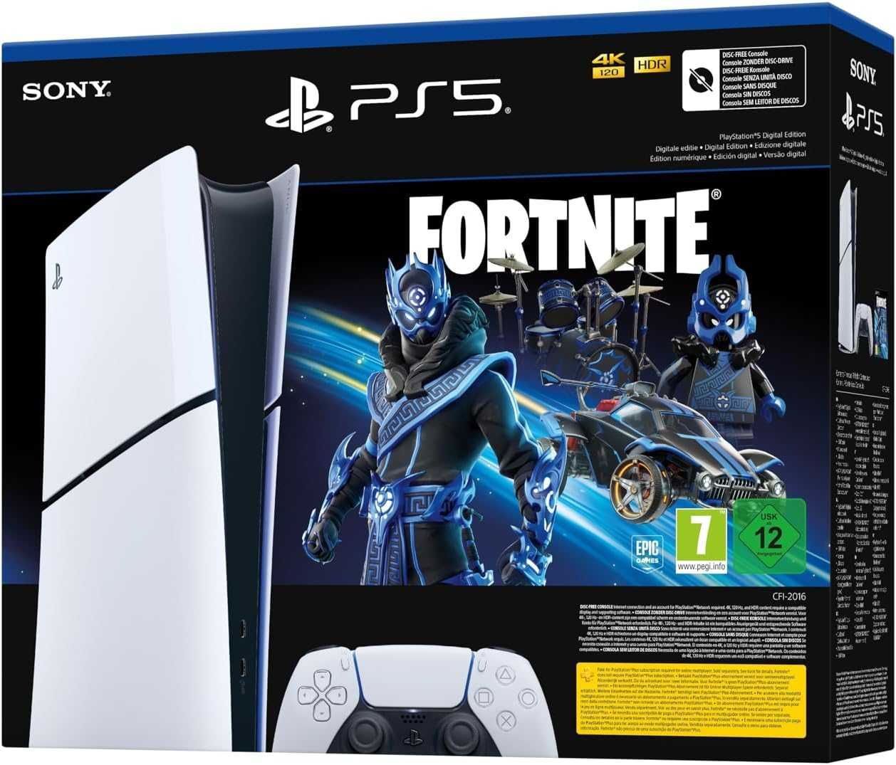 Playstation 5 Digital - Fortnite Cobalt Star (NOVA)