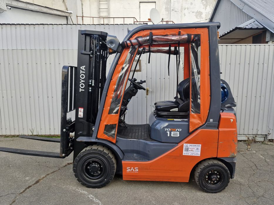 Навантажувач газ 1.8 т Toyota погрузчик газовий Toyota