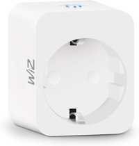 WiZ Smart Plug, Inteligentne Gniazdko Elektryczne, Białe, WiFi