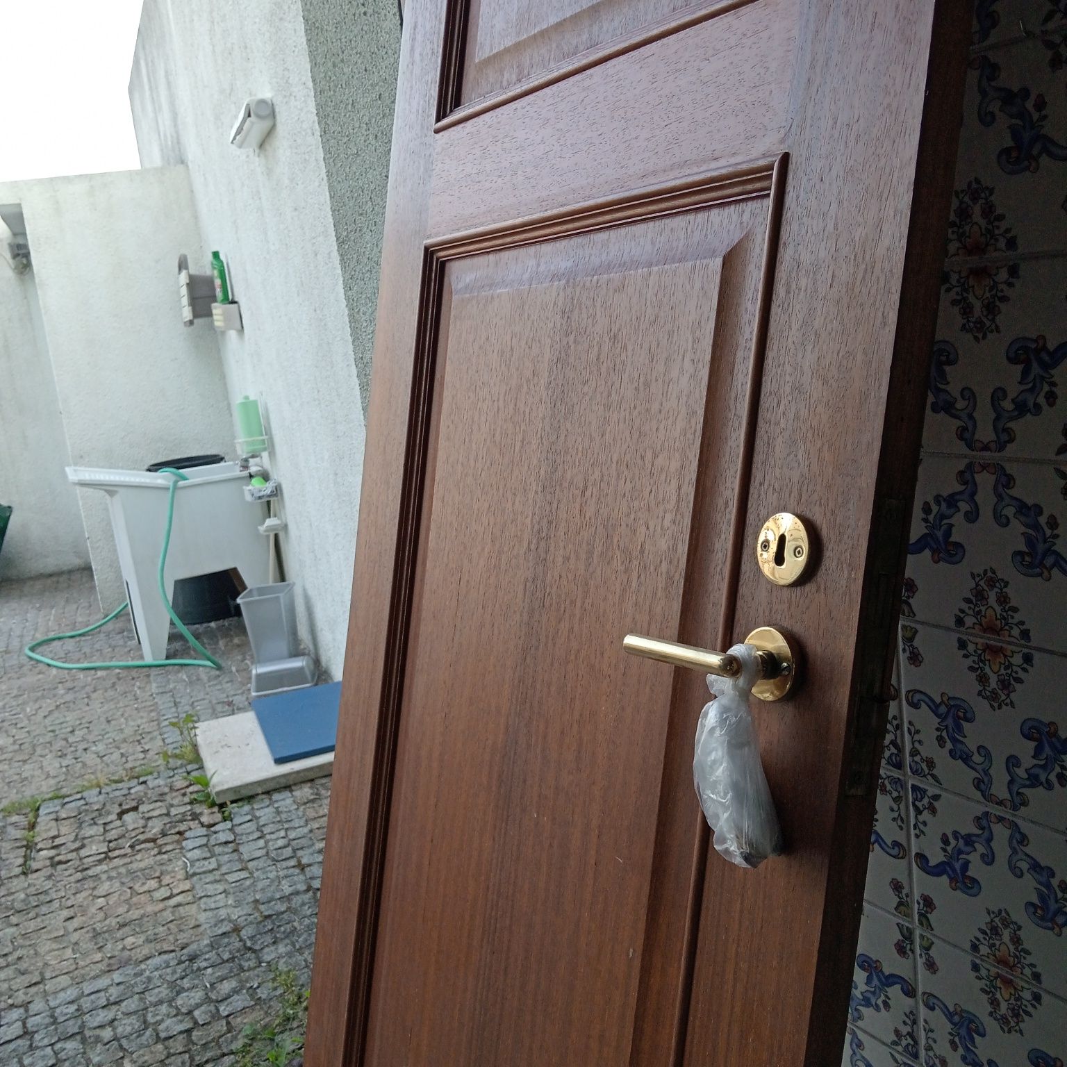 Porta Madeira Interior - Folha Mogno