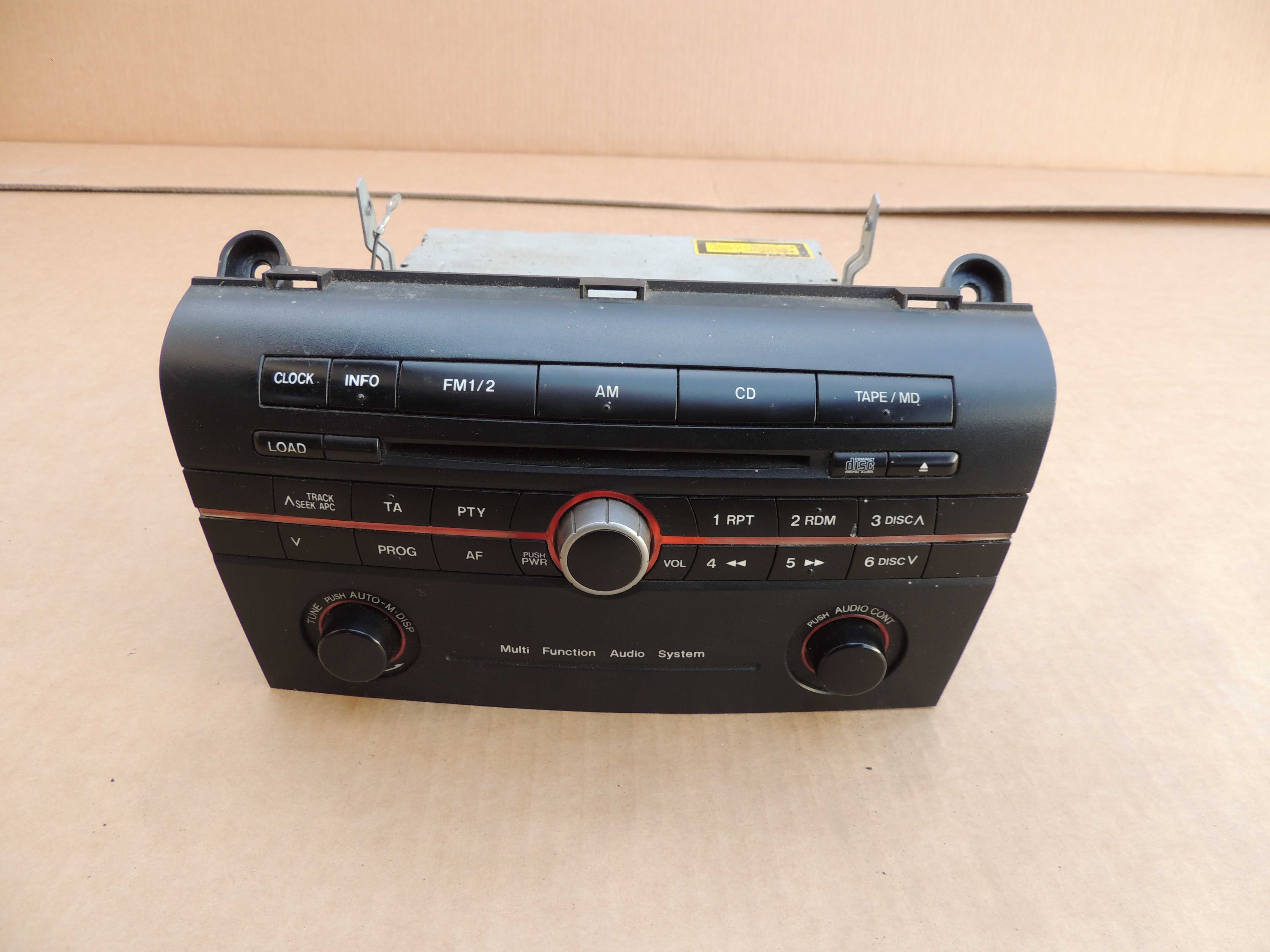 Radio fabryczne oryginalne Mazda 3 BK 03,04,05,06,07,08,09