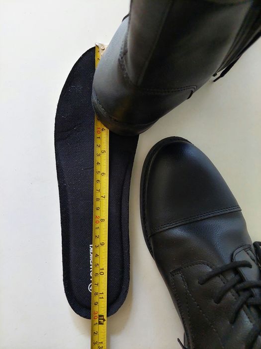 (29,5см) Кожаные ботинки, сапоги.