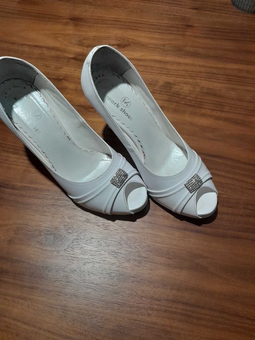 Buty ślubne platforma 38