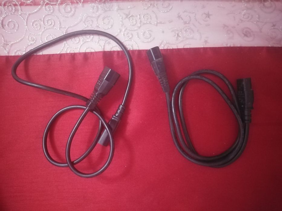 Kabel sieciowy do komputera stacjonarnego starego typu - 2szt.