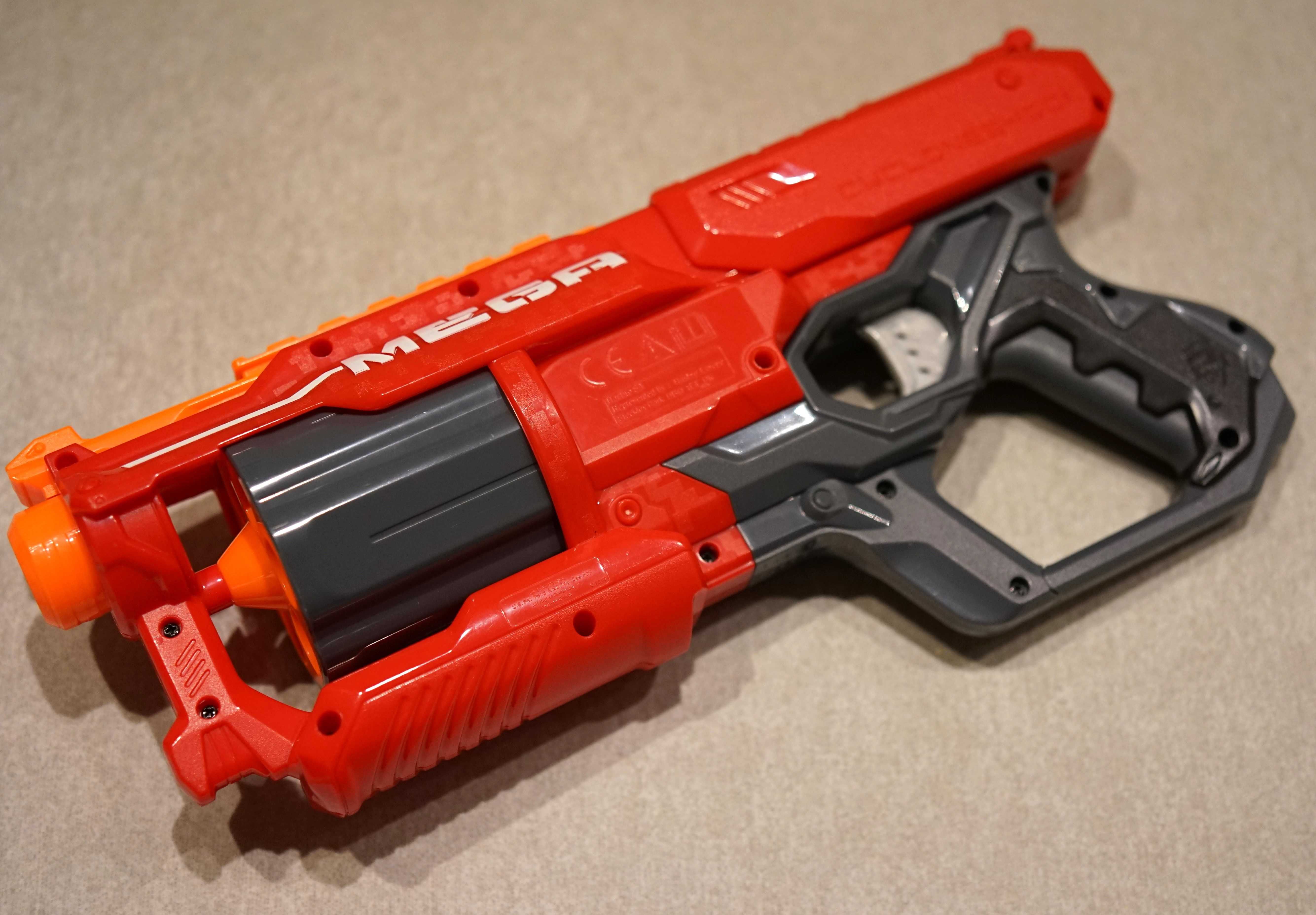 Nerf MEGA Cycloneshock N-Strike Elite Kamizelki Okulary