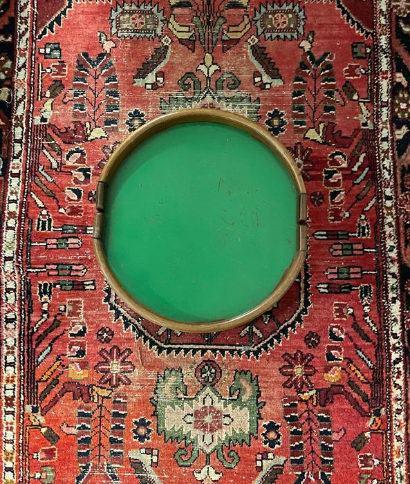 Włoski drewniany stolik kawowy