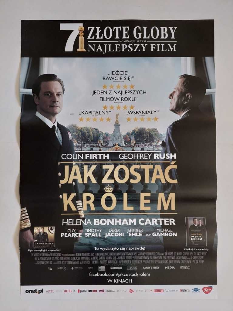 Plakat filmowy oryginalny - Jak zostać królem