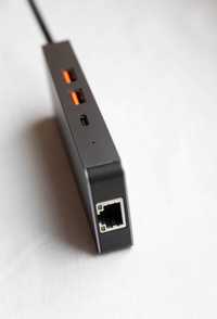 Док-станція 4К 60Гц, Ethernet 1000 Мбіт, USB 3.2 10 Гбіт