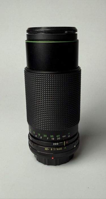 Hanimex automatic zoom c-macro 80-200/4.5 байонет canon fd