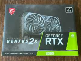 Видеокарта MSI GeForce RTX 3060 VENTUS 2X OC 12GB 192bit (1807/15000)