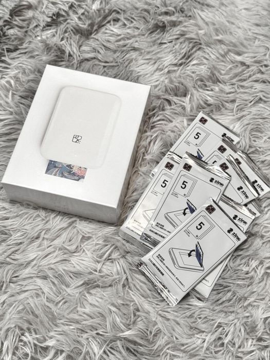 Instax Drukarka do zdjęć z telefonu Photo Pinter + 50 arkuszy na zdjęc